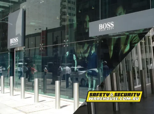 Supamaxx Bollards Installed At Hugo Boss